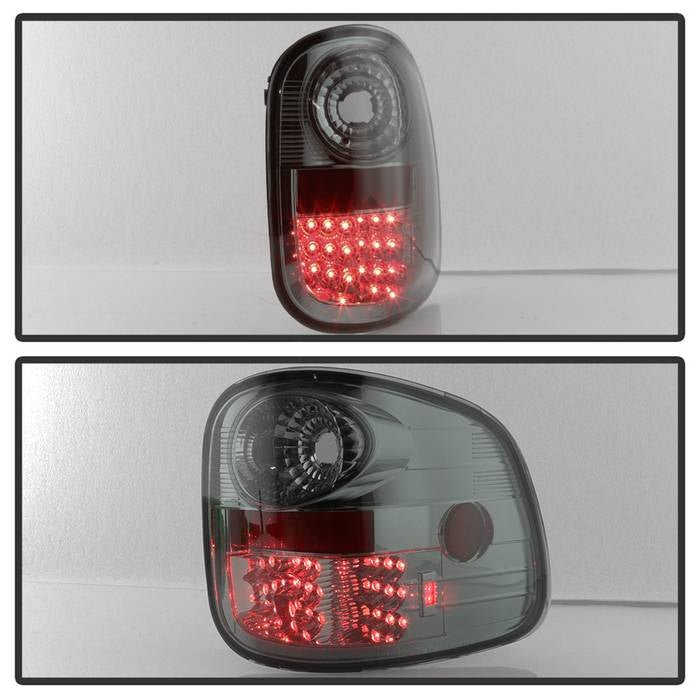 Ford F150 Flareside 97-03 LED Tail Lights - Smoke - Image 8