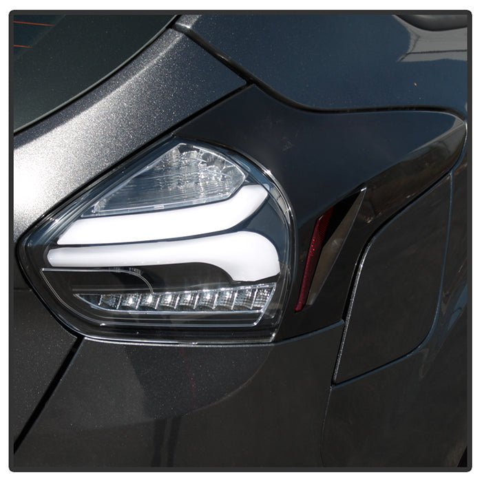 Ford Focus 15-17 Sequential LED Indicator LED Reverse LED Tail Lights - Black - Image 11