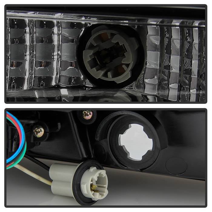 Ford Mustang 2005-2009 (White Light Bar) LED Tail Lights - Smoke - Image 5