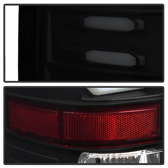 GMC Sierra 1500 2016-2018 Sierra 2500/3500 HD 2016-2019 LED Tail Lights - Black Smoke - Image 4