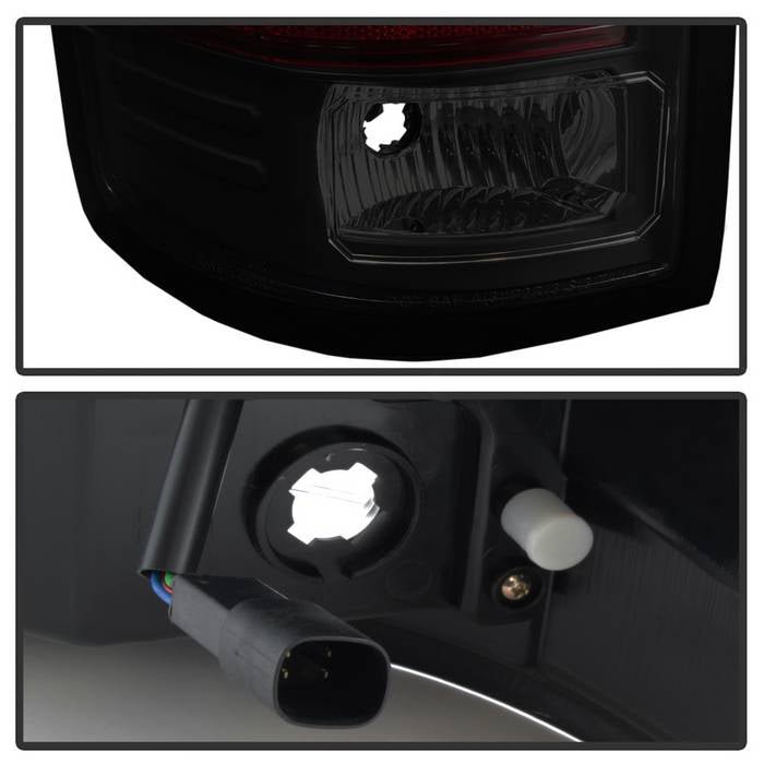 GMC Sierra 1500 2016-2018 Sierra 2500/3500 HD 2016-2019 LED Tail Lights - Black Smoke - Image 5
