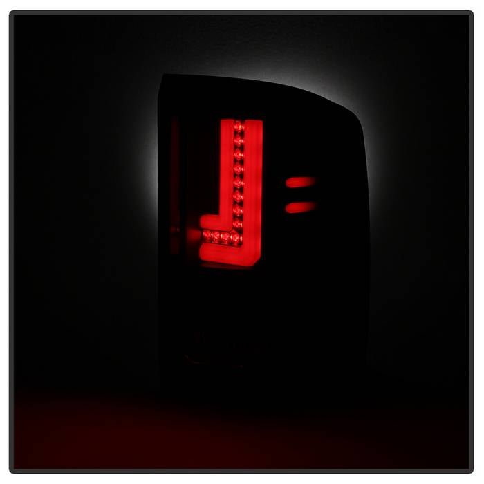 GMC Sierra 1500 2016-2018 Sierra 2500/3500 HD 2016-2019 LED Tail Lights - Black Smoke - Image 6
