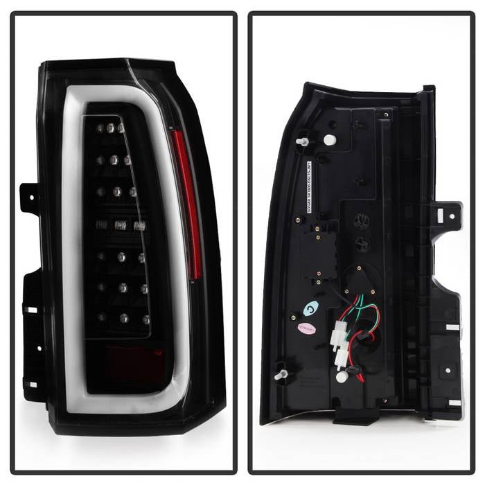 GMC Yukon 2015-2019/ Yukon XL 2015-2019 LED Tail Lights - Black - Image 2