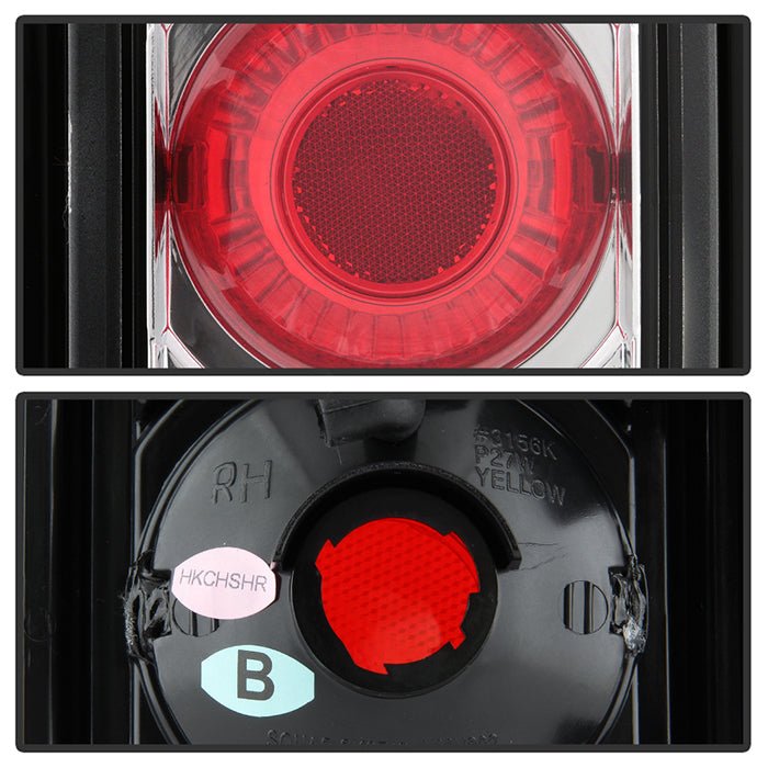 Hummer H2 03-09 Euro Style Tail Lights - Chrome - Image 4