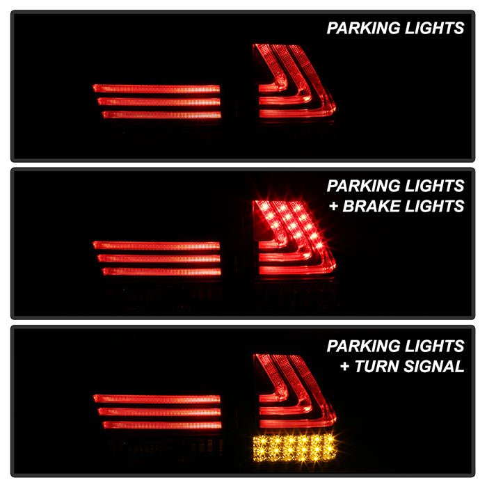 Lexus RX330 / RX350 04-09 LED Tail Lights - Black - Image 10