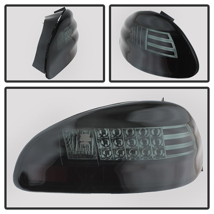Pontiac Grand Prix 97-03 LED Tail Lights - Black Smoke - Image 2