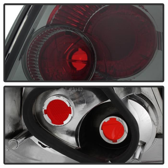 Toyota Corolla 03-08 Euro Style Tail Lights - Smoke - Image 4