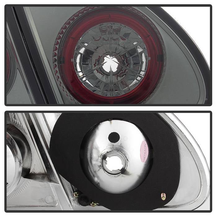 Toyota Corolla 03-08 Euro Style Tail Lights - Smoke - Image 5