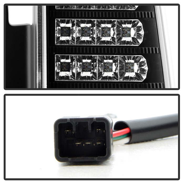 Scion XB 03-07 Version 2 LED Tail Lights - Black - Image 4