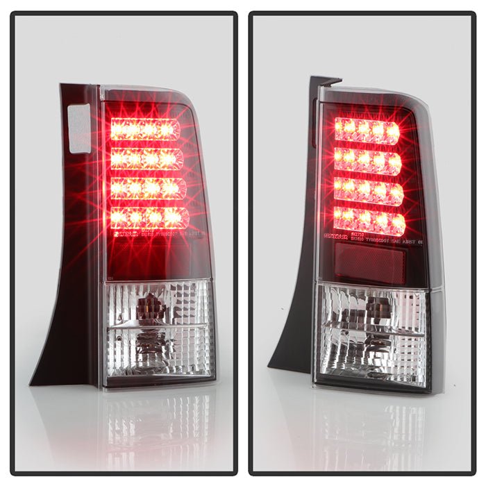Scion XB 03-07 Version 2 LED Tail Lights - Black - Image 5