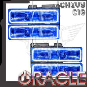 Oracle Lighting 1988-2002 Chevrolet C10 Pre-assembled SMD Halo Headlights