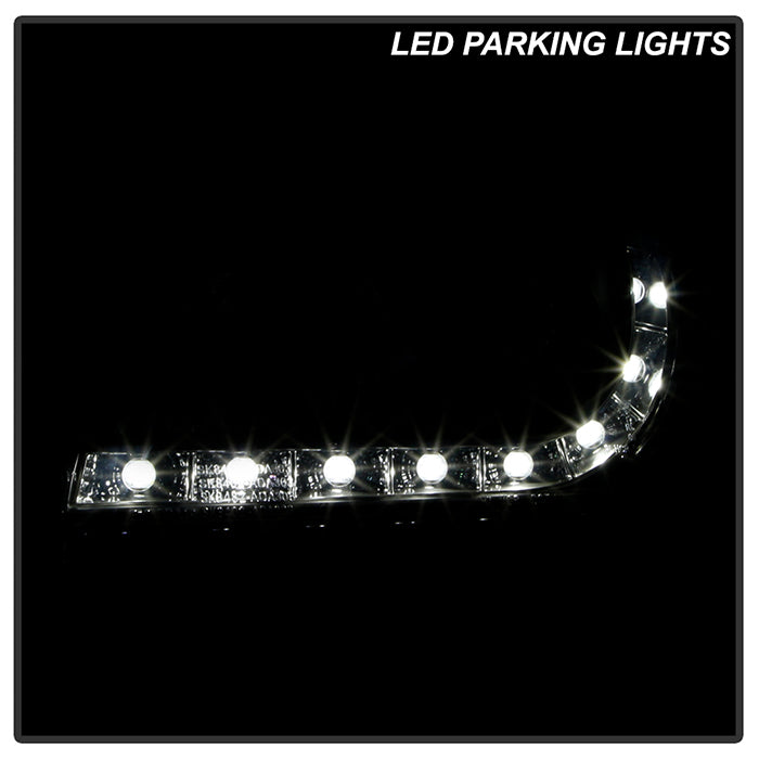 Audi A3 06-08 Projector Headlights Halogen Model Only - Black - Image 11