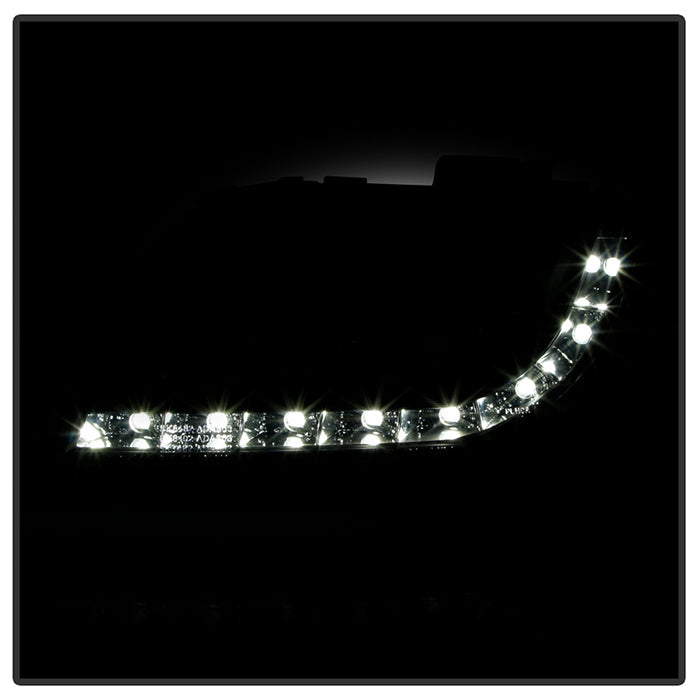 Audi A3 06-08 Projector Headlights Halogen Model Only - Black - Image 9