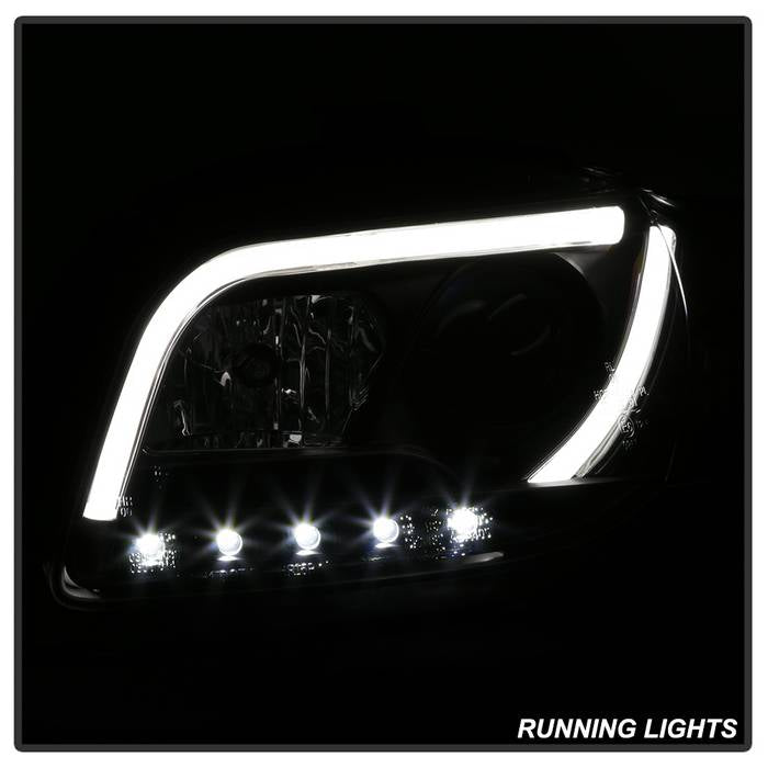 Audi A4 06-08 Projector Headlights Halogen Model Only -Black - Image 9