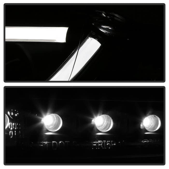 Audi A4 06-08 Projector Headlights Halogen Model Only -Black - Image 7