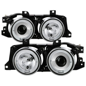 BMW E34 5-Series 89-94 / BMW E32 7-Series 88-92 Projector Headlights - Chrome