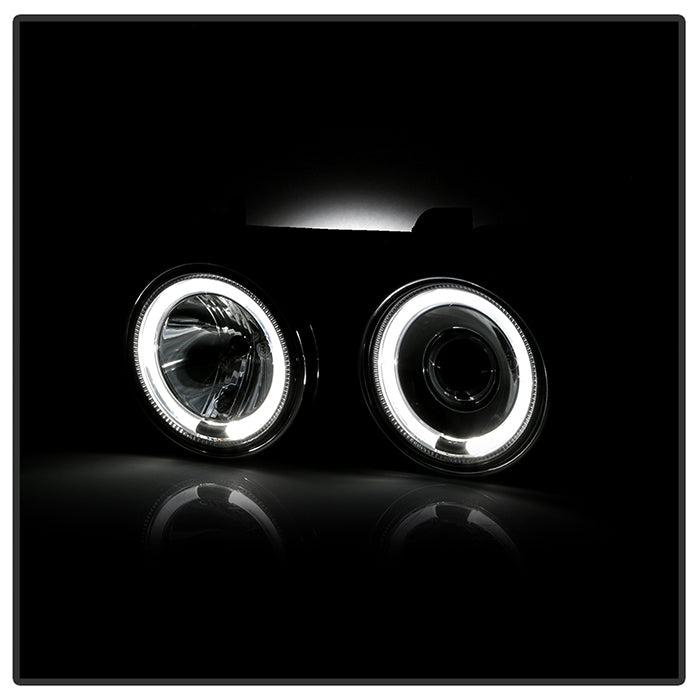 BMW E34 5-Series 89-94 / BMW E32 7-Series 88-92 Projector Headlights - Chrome - Image 8