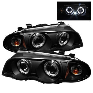 BMW E46 3-Series 99-01 4DR Projector Headlights - Black