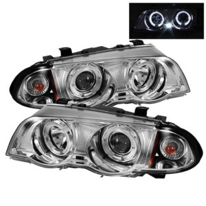 BMW E46 3-Series 99-01 4DR Projector Headlights - Chrome