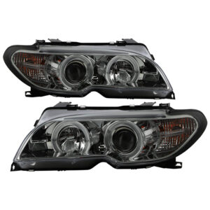 BMW E46 3-Series 04-06 2 DR Projector Headlight - Smoke