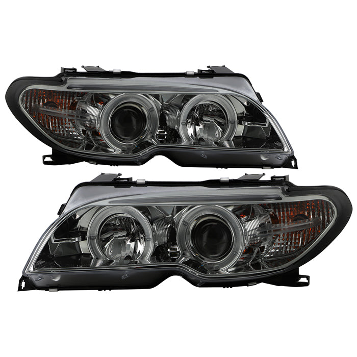 BMW E46 3-Series 04-06 2 DR Projector Headlight - Smoke