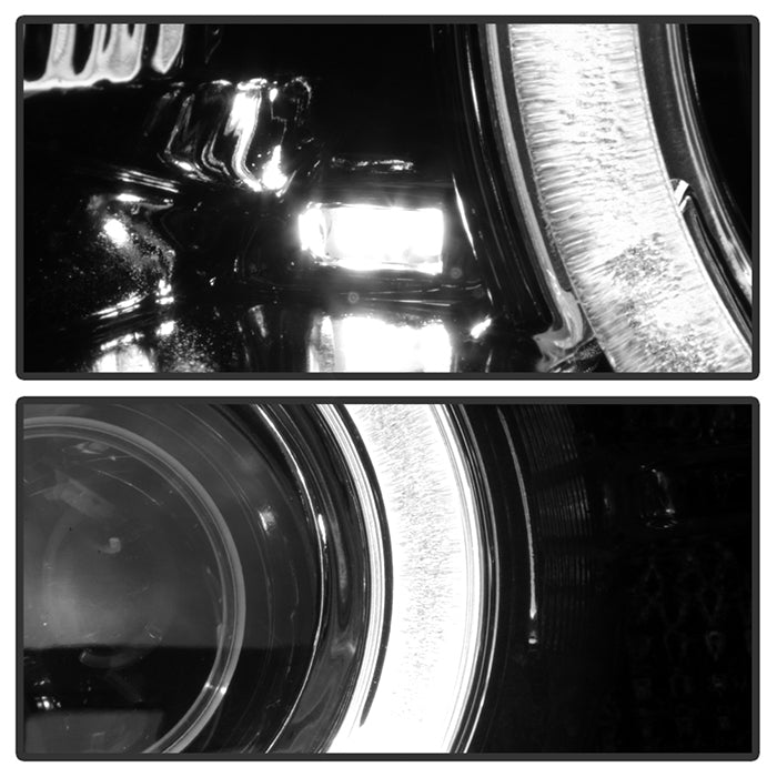 BMW E46 3-Series 04-06 2 DR Projector Headlight - Smoke - Image 11