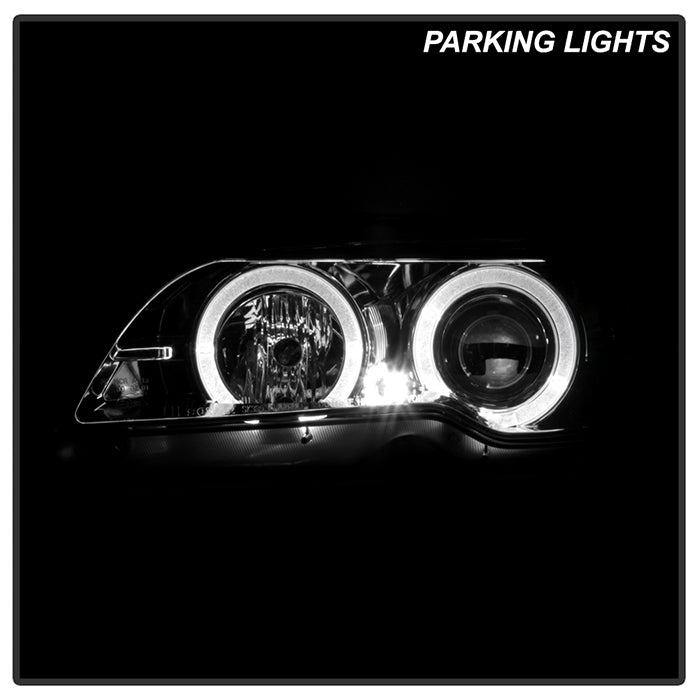 BMW E46 3-Series 04-06 2 DR Projector Headlight - Smoke - Image 12