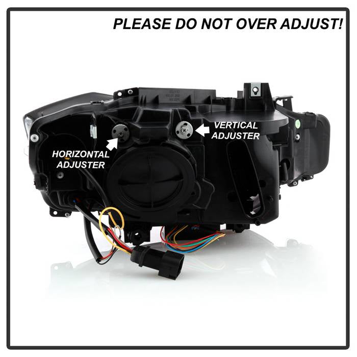 BMW F30 3 Series 2012 - 2014 4DR Projector Headlights - Black - Image 6