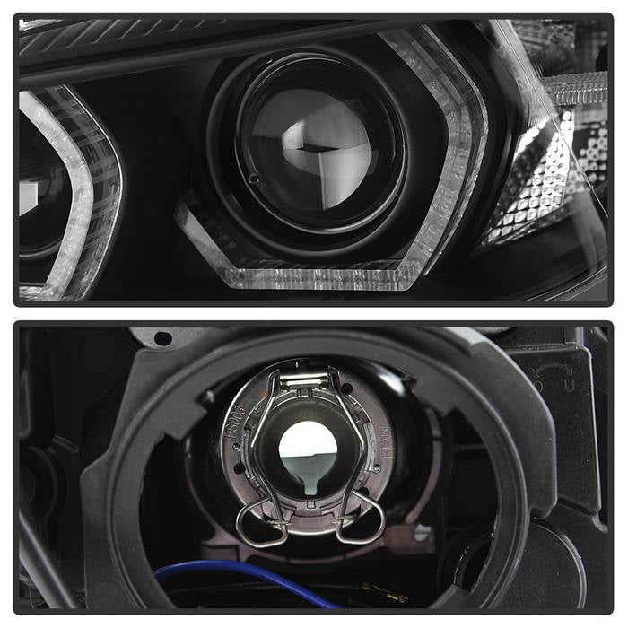 BMW F30 3 Series 2012 - 2014 4DR Projector Headlights - Black - Image 3
