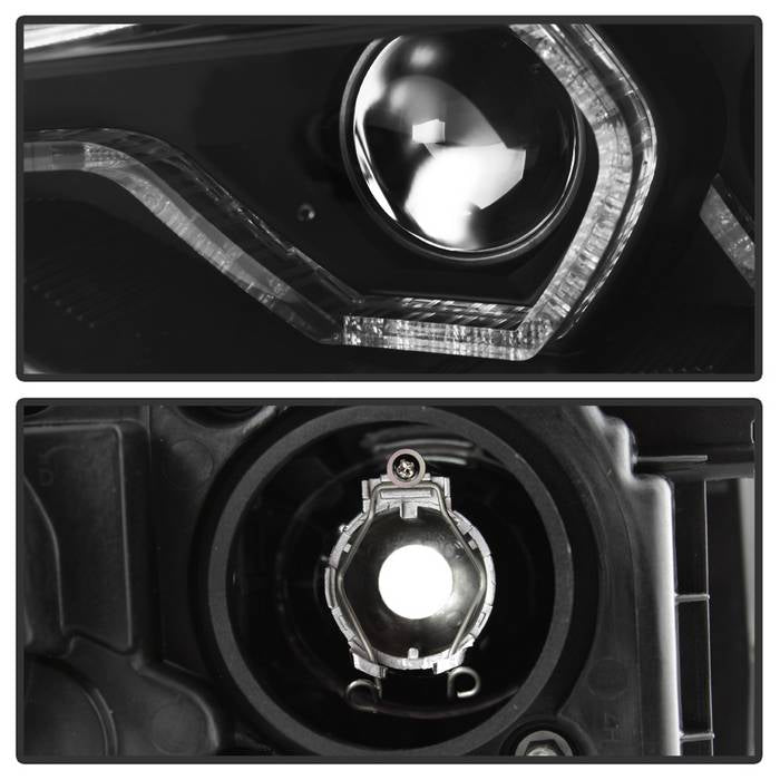 BMW F30 3 Series 2012 - 2014 4DR Projector Headlights - Black - Image 4