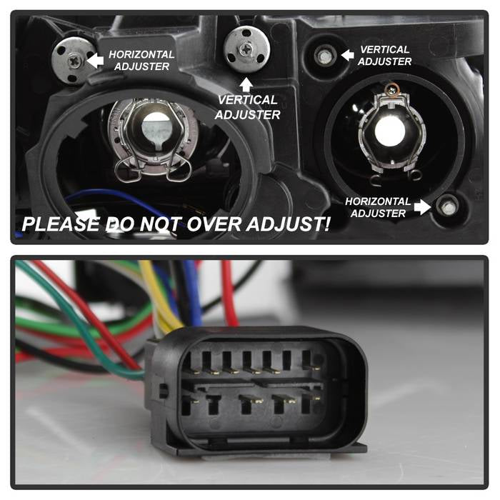 BMW F30 3 Series 2012 - 2014 4DR Projector Headlights - Black - Image 5