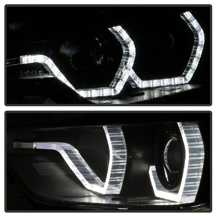 BMW F30 3 Series 2012 - 2014 4DR Projector Headlights - Black - Image 7