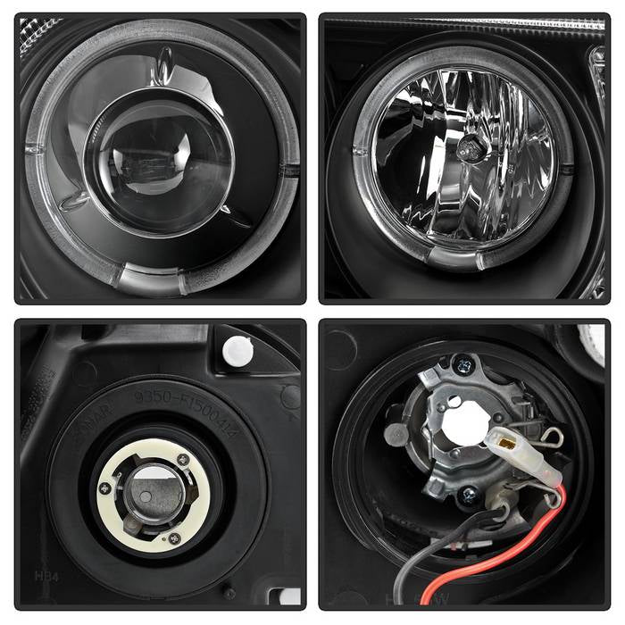 Chrysler 300C 05-10 Projector Headlights - Black - Image 3