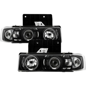 Chevy Astro 95-05 / GMC Safari 95-05 Projector Headlights - Black