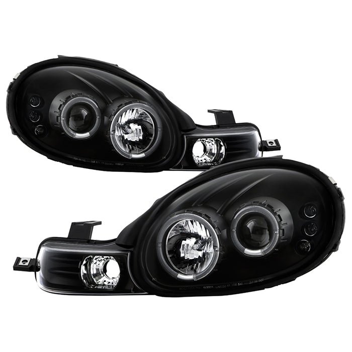 Dodge Neon 00-02 Projector Headlights - Black