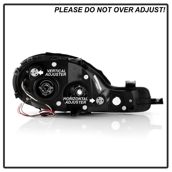 Dodge Neon 00-02 Projector Headlights - Black - Image 7