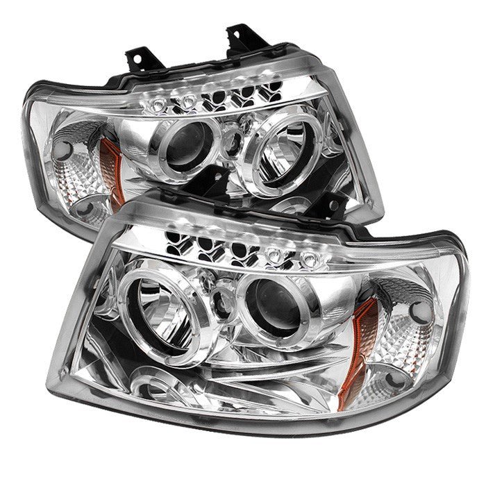 Ford Expedition 03-06 Projector Headlights - Chrome
