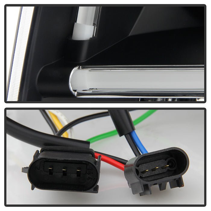 Ford Expedition 07-13 Projector Headlights - Black - Image 4