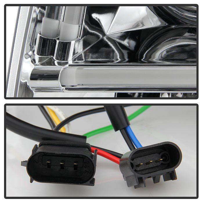 Ford Expedition 07-13 Projector Headlights - Chrome - Image 4