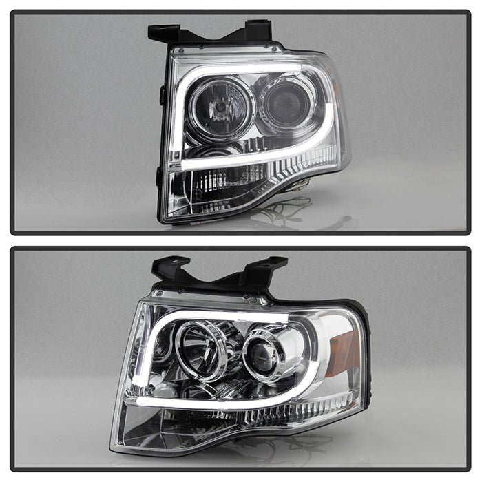 Ford Expedition 07-13 Projector Headlights - Chrome - Image 7