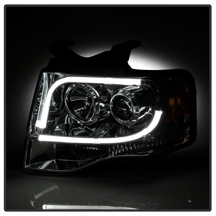 Ford Expedition 07-13 Projector Headlights - Chrome - Image 8