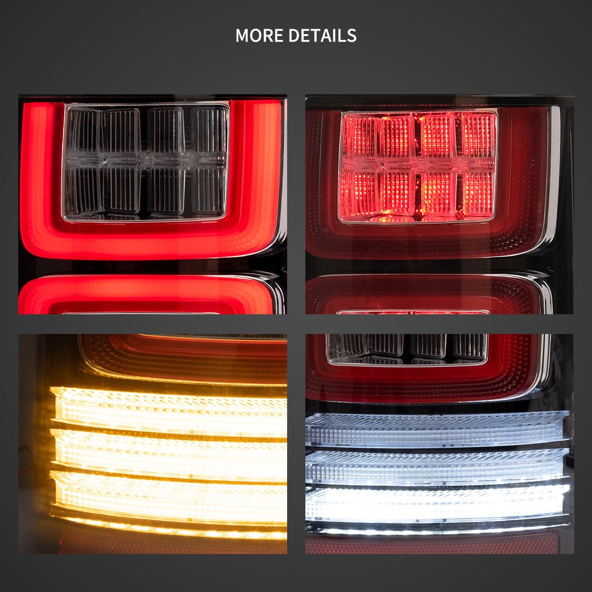15-20 Ford F150 13th Gen (P552) Vland LED Tail Lights With Sequential Turn Signal - Image 8