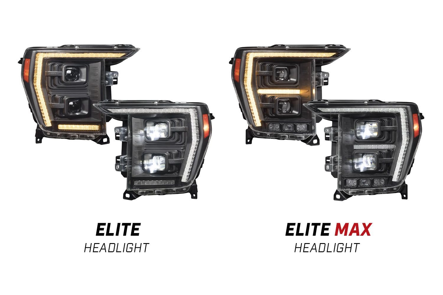 Elite LED Headlights for 2021-2023 Ford F-150 - Image 8