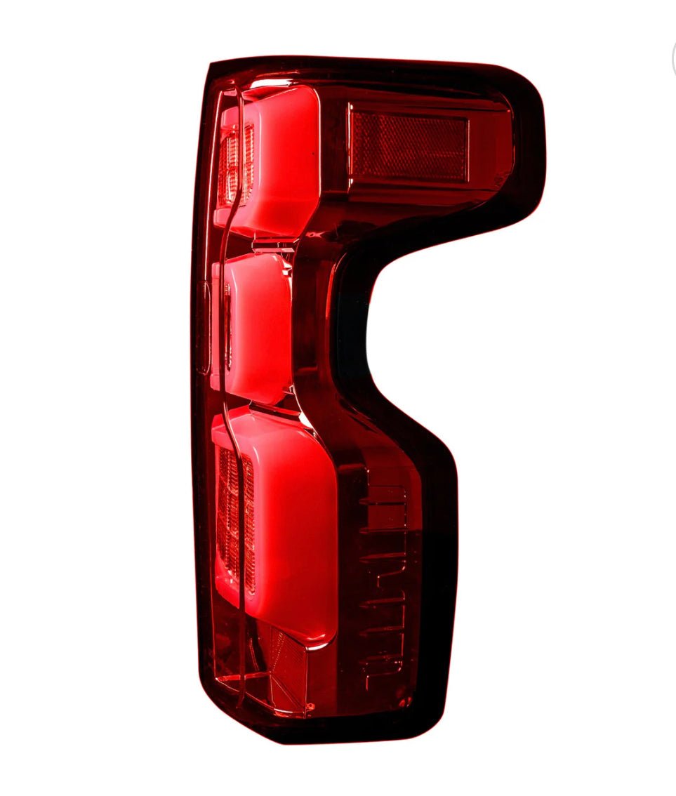 Chevy Silverado 1500 19-23 (Replaces OEM LED Tail Lights ONLY) Tail Lights OLED Red - Image 3