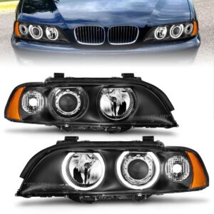 BMW 5 Series E39 97-01 Projector Headlights Black